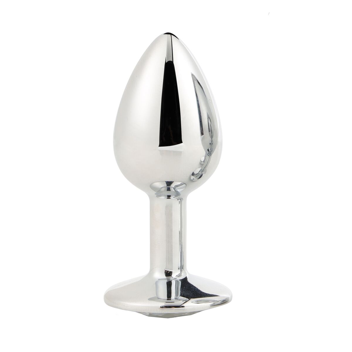 Plug Anal Dream Toys Gleaming Love Silberfarben